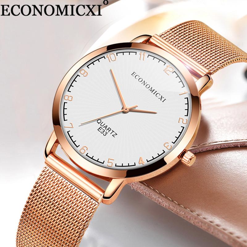 Wristwatches Creative Dial Shape Women Watches Simple Business Quartz Stainless Mesh Strap WristWatch Clock Friend Gift Relogio Feminino