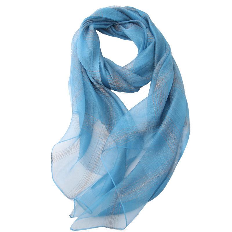 Scarves Brand Solid Winter Hijab Silk Wool Shawl Scarf Bandana Foulard Femme Women Travel Beach Poncho