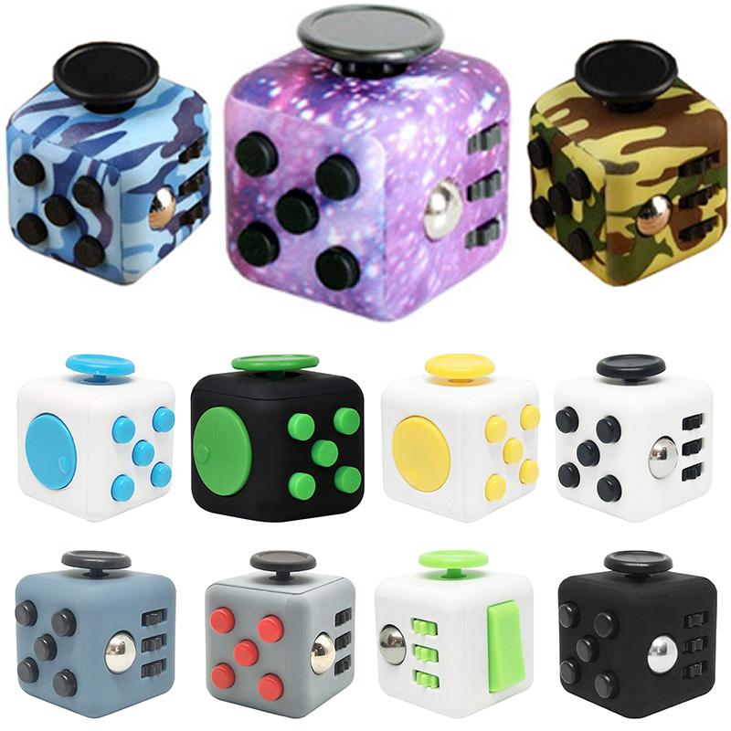 DHL Free Anxiety Stress Relief Attention Decompression Focus Fidget Gaming Dice Toys For kids Adult Gifts stress reliever fidget toy