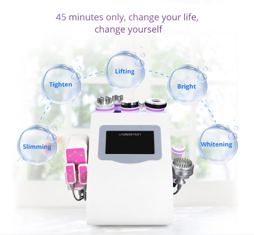 Electric Massagers Good Price 9 In 1 Weight Loss Anti Cellulite Fat Ultrasound Body Slimming Massager Machine Home Spa Use