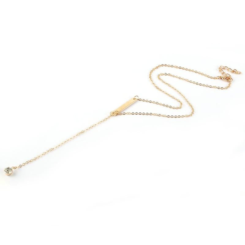 Pendant Necklaces Simple Heart Chain Necklace Fashion Jewelry For Women Chokers Accessories Girlfriend Party Birthday Gift Drop