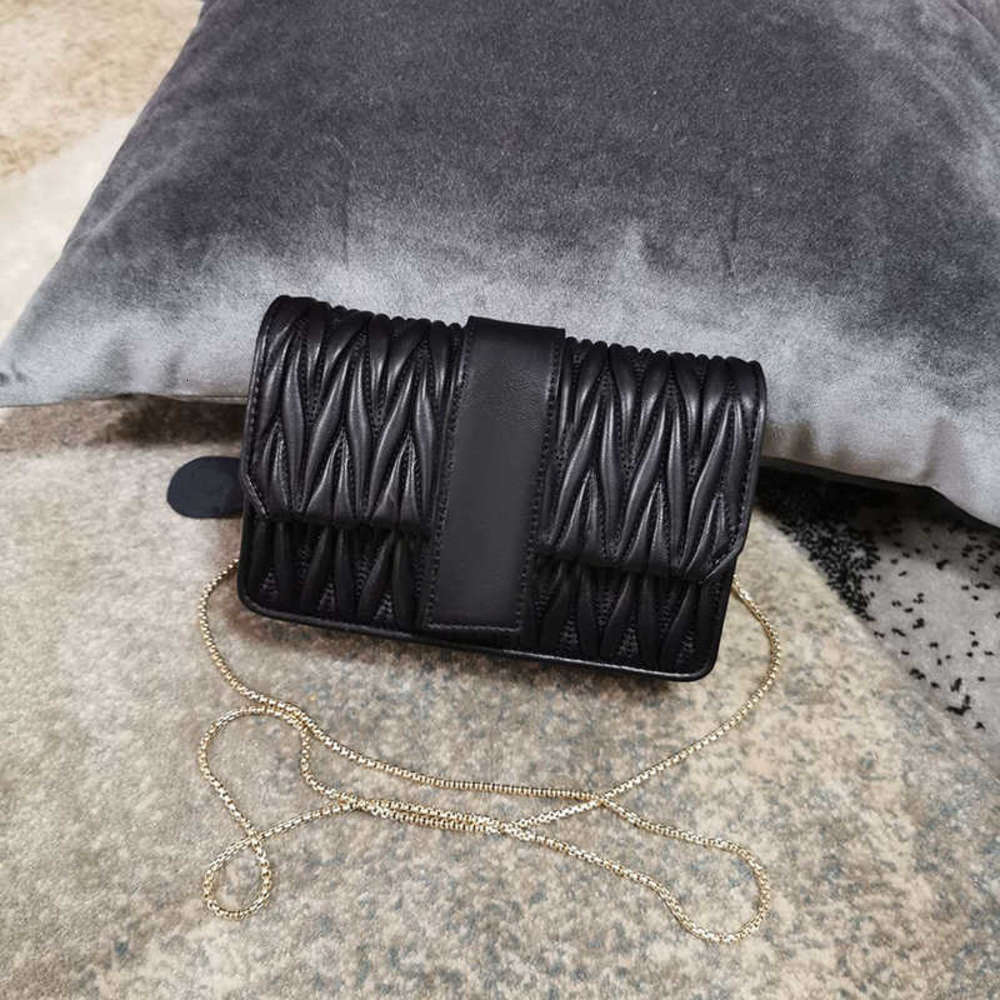 7A+Designers new style Imported lamb skin shoulder bag 5BH095 Crystal bead ring drill buckle Frosted stainless steel Removable metal chain women bag