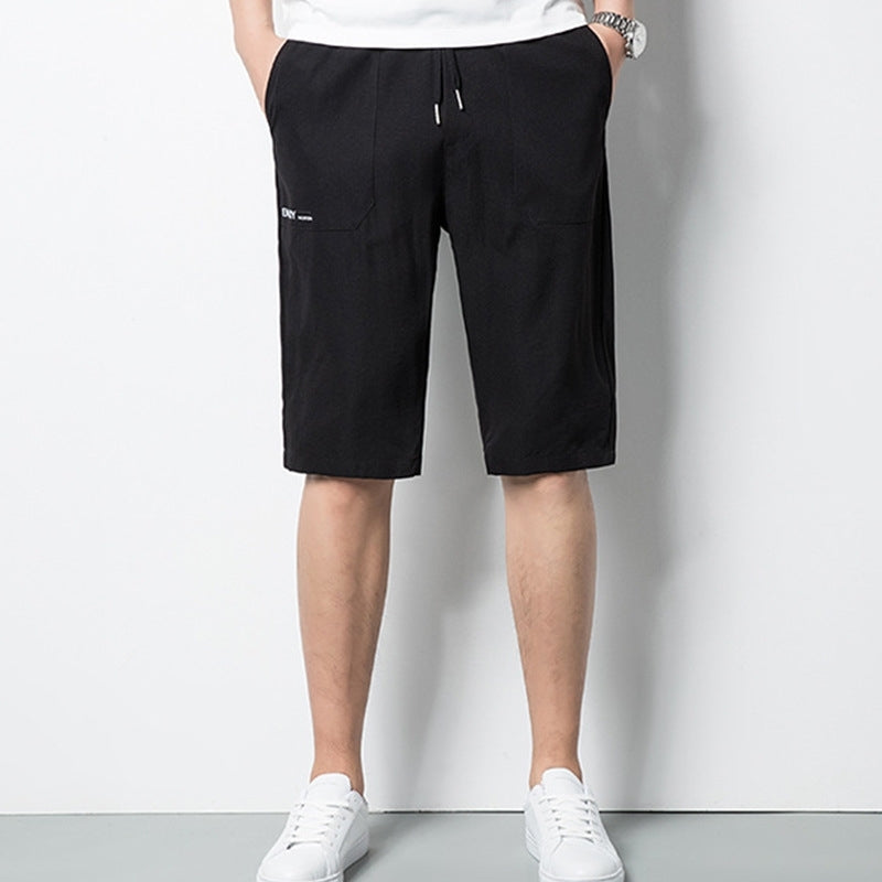 Kunyu Casual Pants Capris youth thin non iron men&#039;s 2021 new summer fashion brand