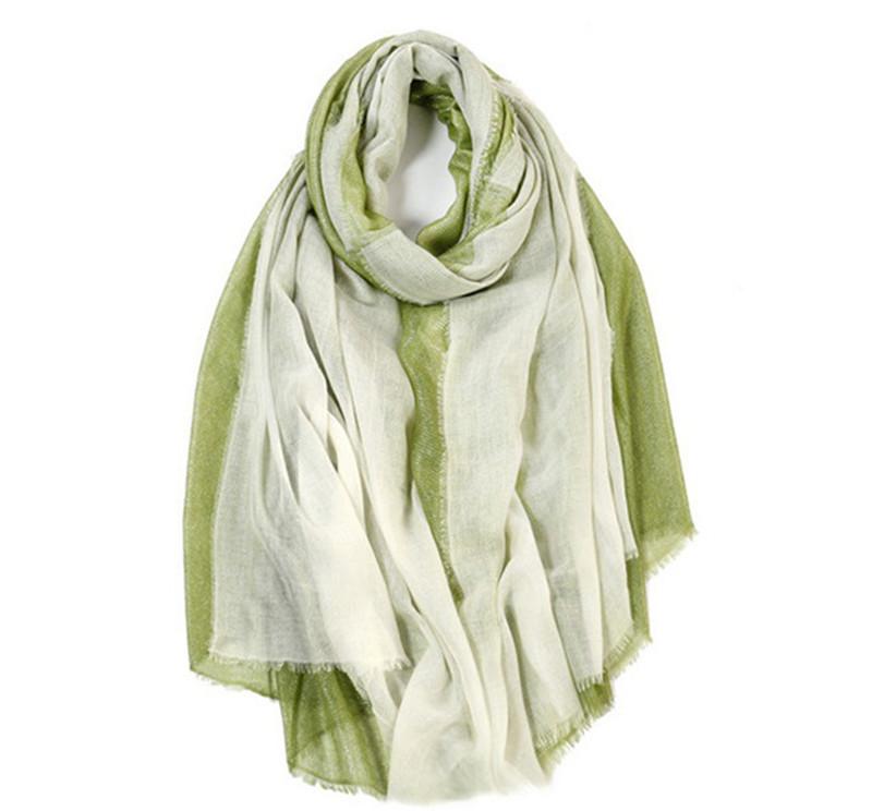 Scarves 100% Ring Goat Cashmere Women Fashion Patchwork Color Thin Scarfs Shawl Pashmina70x200cm