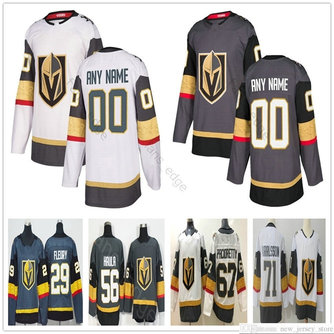 96 Custom Men Women Kids Youth Vegas Golden Knights Jerseys 21 Cody Eakin 27 Shea Theodore 28 William Carrier 73 Brandon Pirri 7 Valentin Zykov