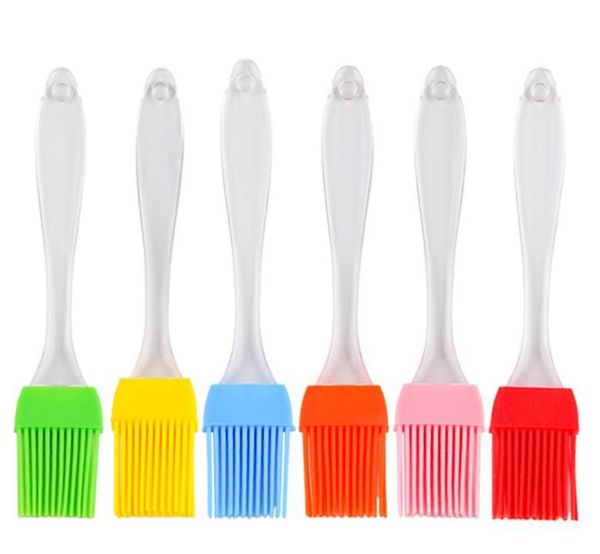 2021 Silicone Butter Brush High Temperature Resistance BBQ Oil Brush Cook Pastry Grill Food Bread Basting Brushs Bakeware Kitchen Tool