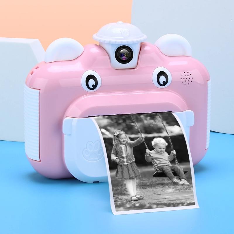 Digital Cameras KX-01 Children Instant Print Camera Kids Printing For Child Toys Po Gifts