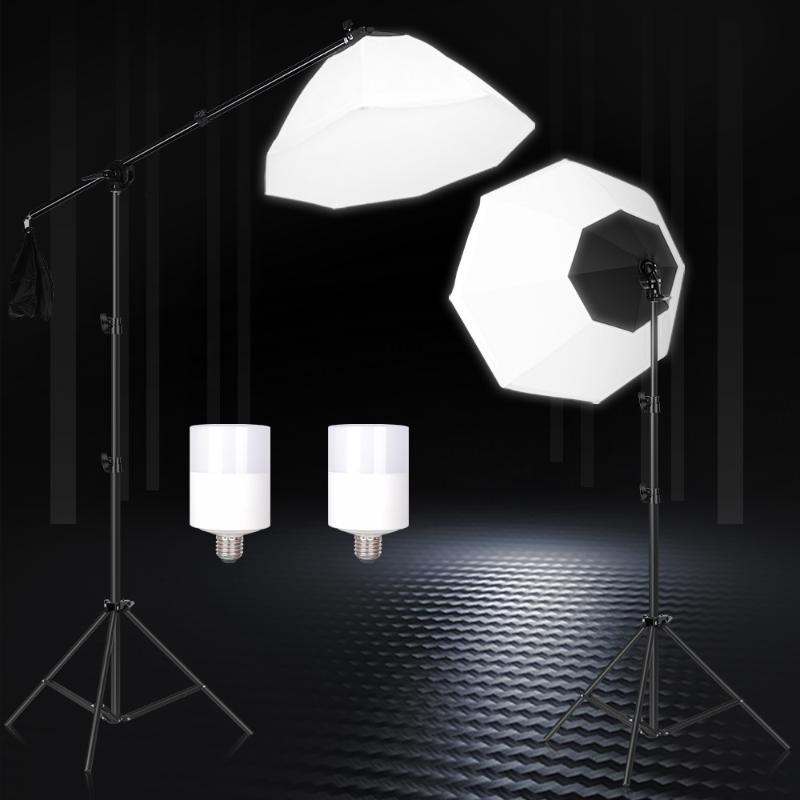 Continuous Lighting Softbox Octagon Boom Arm Kits Soft Box For Pography Background Accessories Flash System Po Studio Equipment