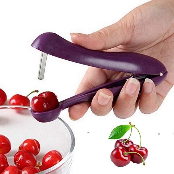 new Creative Cherry Stoner Pitter Remover Olive Core Corer Remove Pit Tool Seed Fruit Kitchen Gadget Accessories Stoner EWB7863