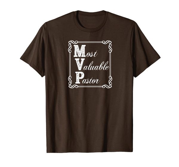 Pastor Appreciation Gifts MVP Most Valuable Pastor Tee