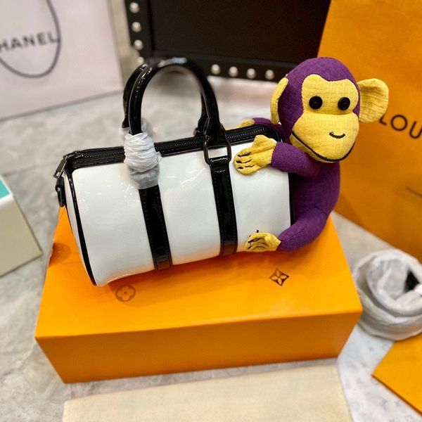 Evening Bag Female 2021 l Road Home Patent Leather Pillow Messenger Single Shoulder Handbag Head Cover