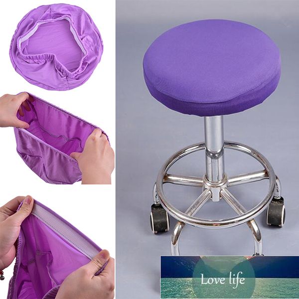 Round Chair Cover Bar Stool Cover Elastic Seat Cover Home Chair Slipcover Round Chair Bar Stool Floral Printed Factory price expert design Q