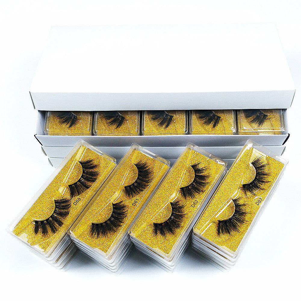 3D Mink Eyelashes Eyelash 3D Eye makeup Mink False lashes Soft Natural Thick Fake Eyelashes Lashes Extension Beauty Tools 10 styles DHL Free