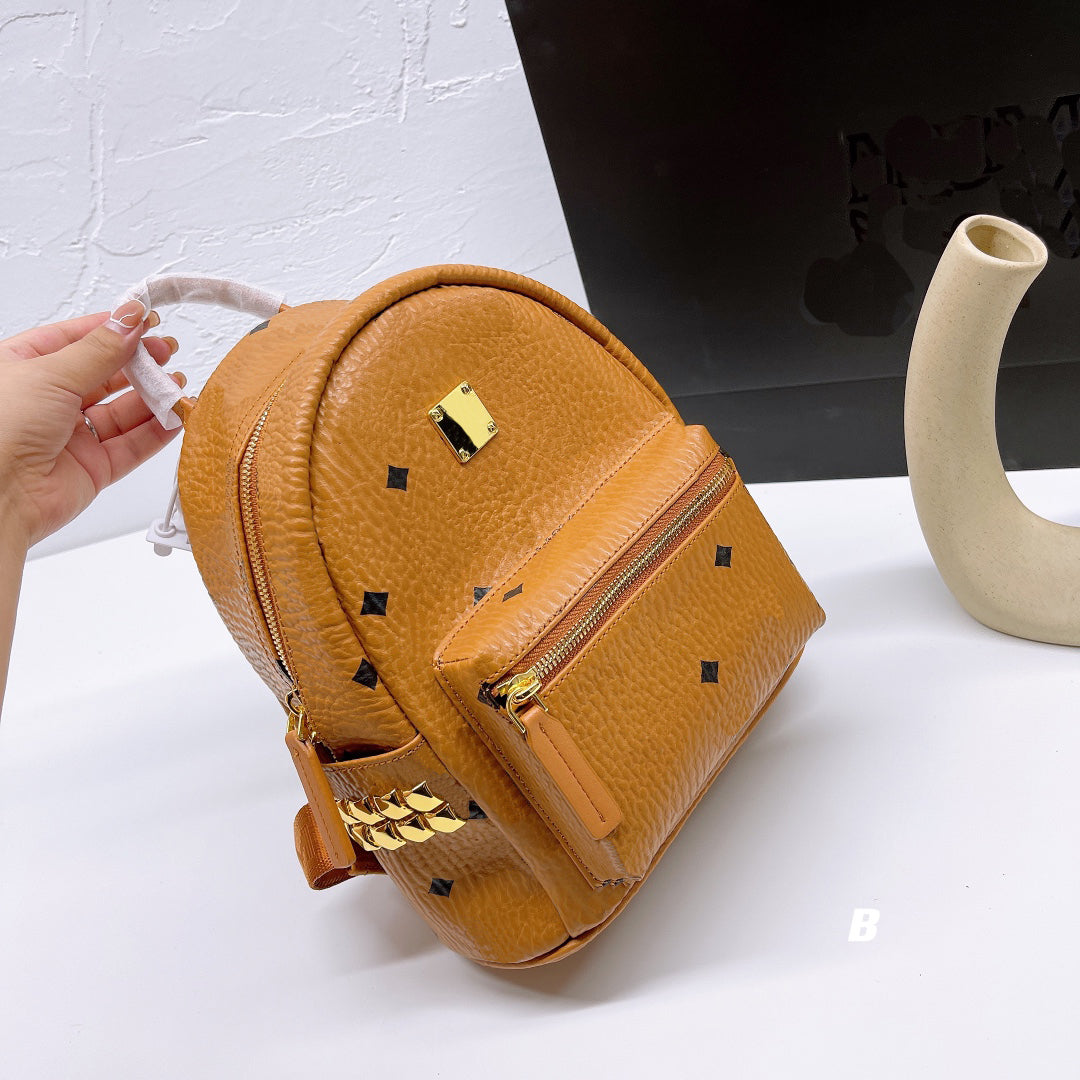 21ss fashionable backpacks style designer student bags schoolbag with Liuding decoration classic letter printing backpack high quality