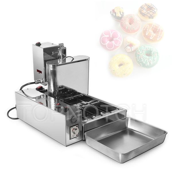 Donut Fryer Machine Electric Donuts Maker High Productivity Doughnut Equipment 220V-110V