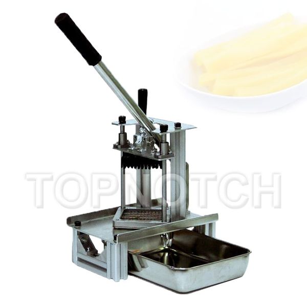 Manual Potato Chip Cutting Machine Stainless Steel French Fries Cutter Wave Pattern Blade Carrot Equipment