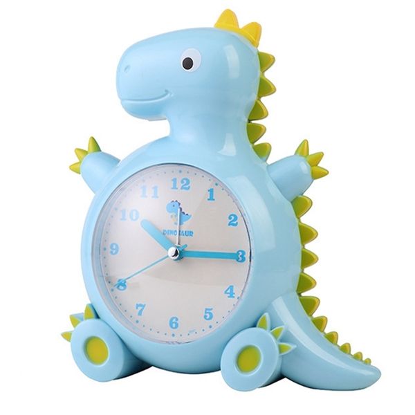 dinosaur alarm clock kids led digital s desk table decrotion gifts 210804