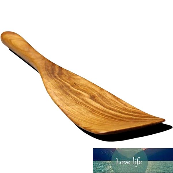 Handmade Large Wood Spurtle Flat Ended Acacia Spatula Kitchen Sets For Mixing Stirring Wooden Cooking Utensils Factory price expert design Q