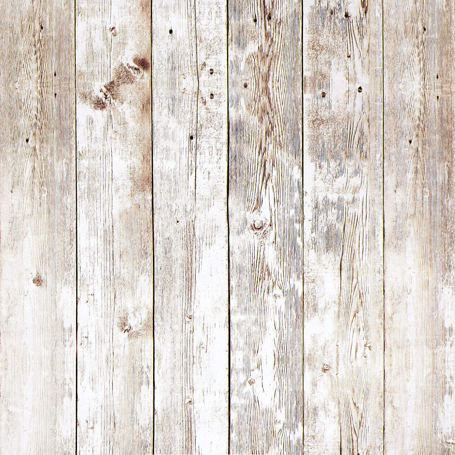 Wallpaper Rustic Wood Contact Paper Shiplap Stick and Peel Self Adhesive Removable Faux Grain Vinyl Roll 17.1inch*236inch