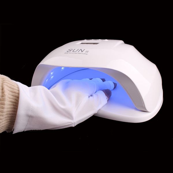 UV Protection Glove Nail Gel Treatment Anti-uv Gloves LED Lamp Dryer Light Radiation Protections Nails Art Tool Protecciones Nails Art Tool