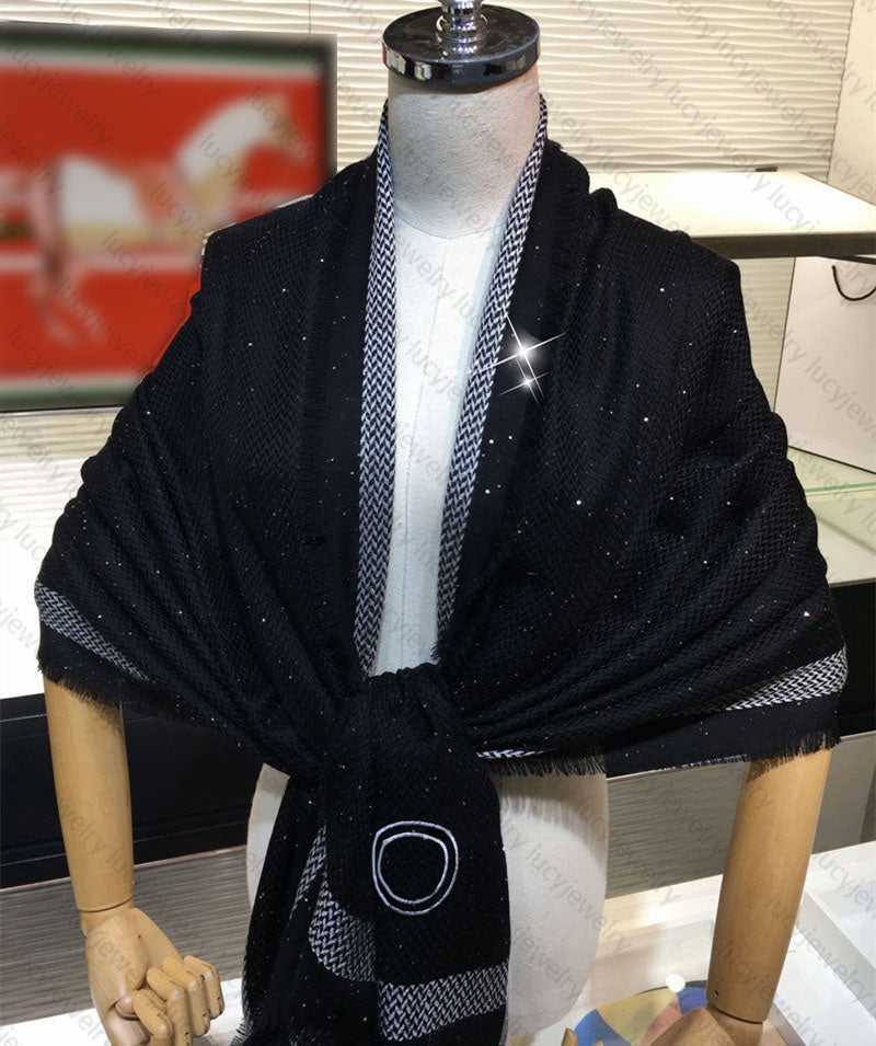 Winter Elegant Scarf Pashmina Cashmere Scarves Pocket Design for Man Women Shawl Long Neck 6 Color Top Quality
