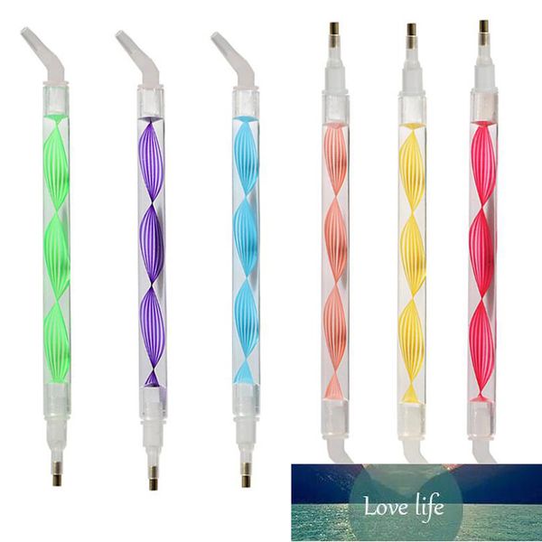6pcs For Square-Round Diamond Painting Tools Handmade Crystal Point Drills Pen for 5D Painting with Diamonds Accessories Handmade Crystal Po