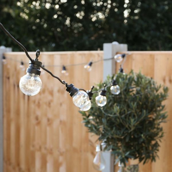 8M 10Bulbs- 13m 20Bulbs Festoon Led Globe String Light Outdoor Fairy Garden Wedding Party Street Strings Lamp For Backyard Patio Decor D3.0