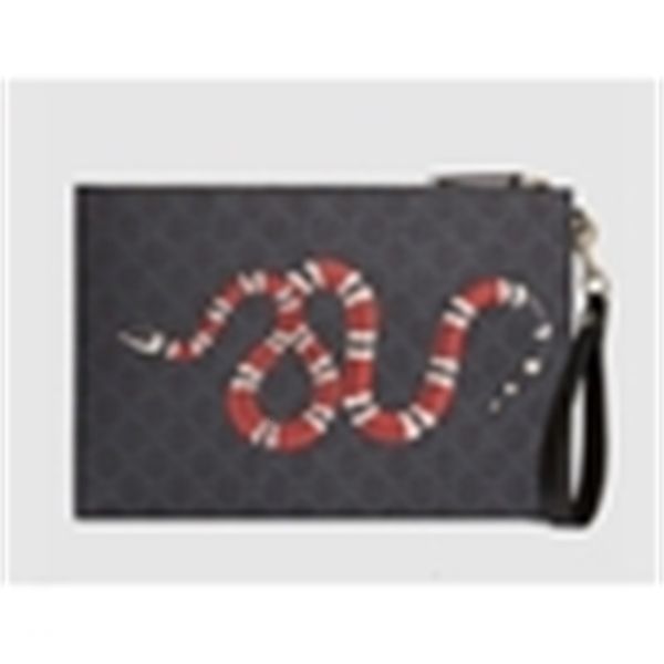 Clutches Long Cases pouch Wallet Key Kingsnake Purse Leather Wallets Chain with 473904 Pouches Bestiary Card Holders