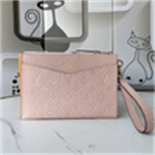 Evening Brand Designer Luxury M68705 Mlanie Clutch Leather Long Wallets Chain Wallet Pouches Key Card Holders Cases Purse Clutches