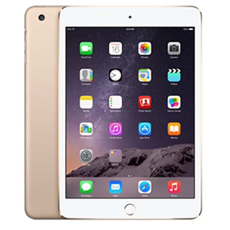 Refurbished Tablets Original Apple iPad Mini 3 WIFI-4G Version 16GB 64GB 128GB 7.9 inch Touch id Retina Display IOS Dual Core A7 Chipset Tablet PC F