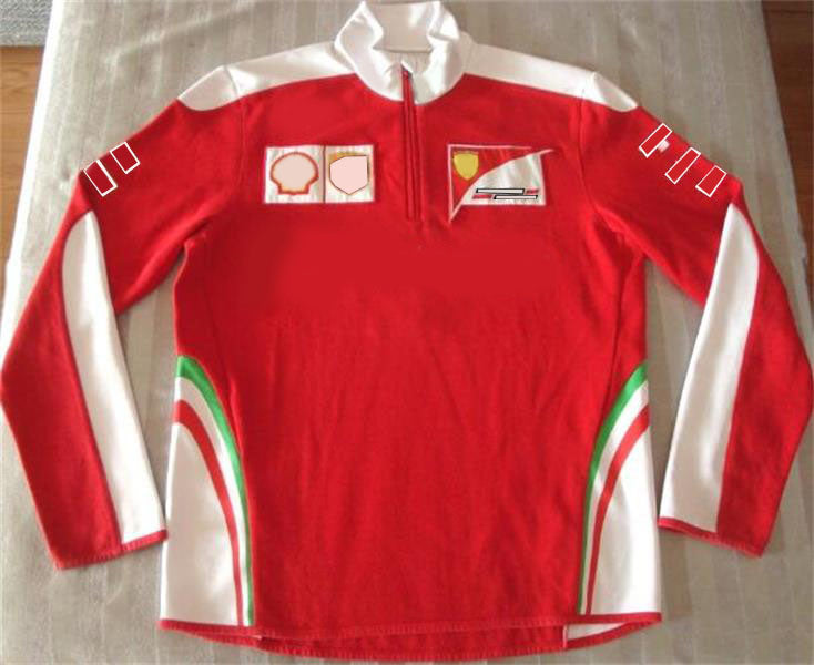 F1 racing suit half zipper jacket sweatshirt hoodie, the same style can be customized