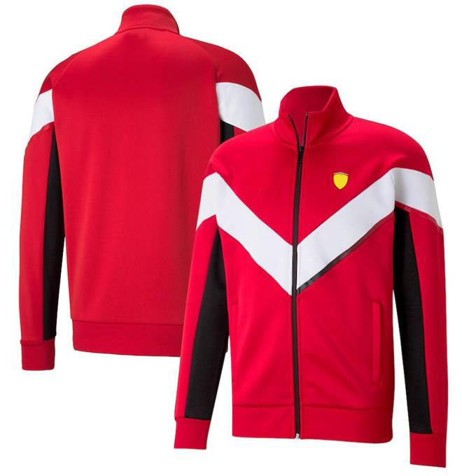 F1 racing suit zipper jacket, outdoor sports hoodie, the same style can be customized