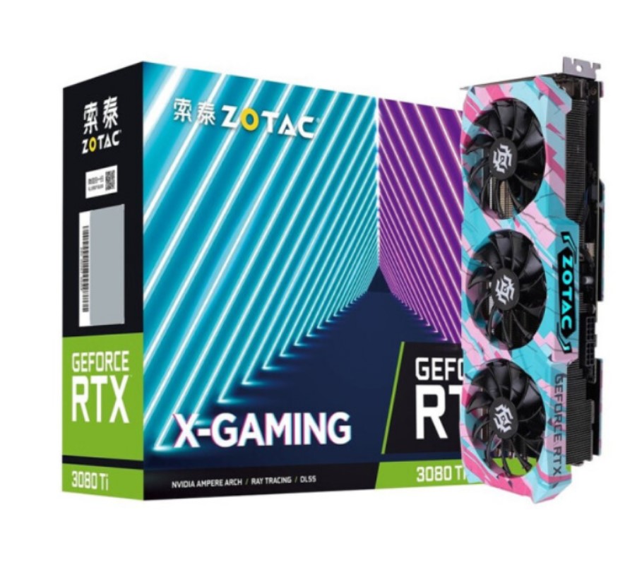 ZOTAC GeForce RTX 3080 TI X-GAMING OC Graphics Cards GPU for PC Computer 1740MHz 3080TI 19000Mhz GDDR6