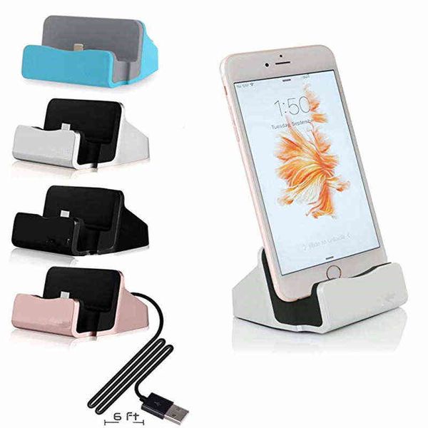 Metal Charging Base Dock Station Cradle Desktop Docking Charger for Iphone Xs Max Xr x 8 Plus Galaxy A70 A40 A50 A6s