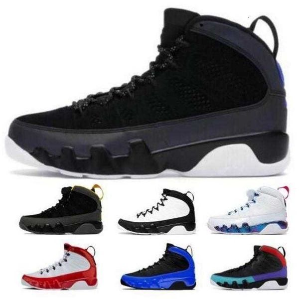 Jumpman 9 9s Dream Mens Basketball Shoes Pearl Racer University Blue Dark Charcoal Gym Red OG UNC Grey Statue Man New Trainers Sneakers3FGK