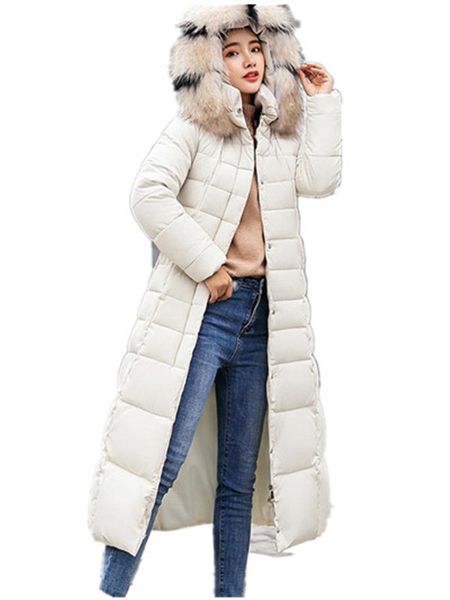 Women&#039;s Down Parkas Women Jackets Female Winter Coats 2024 Warm Long Coat Woman Outerwears Hooded Jacket