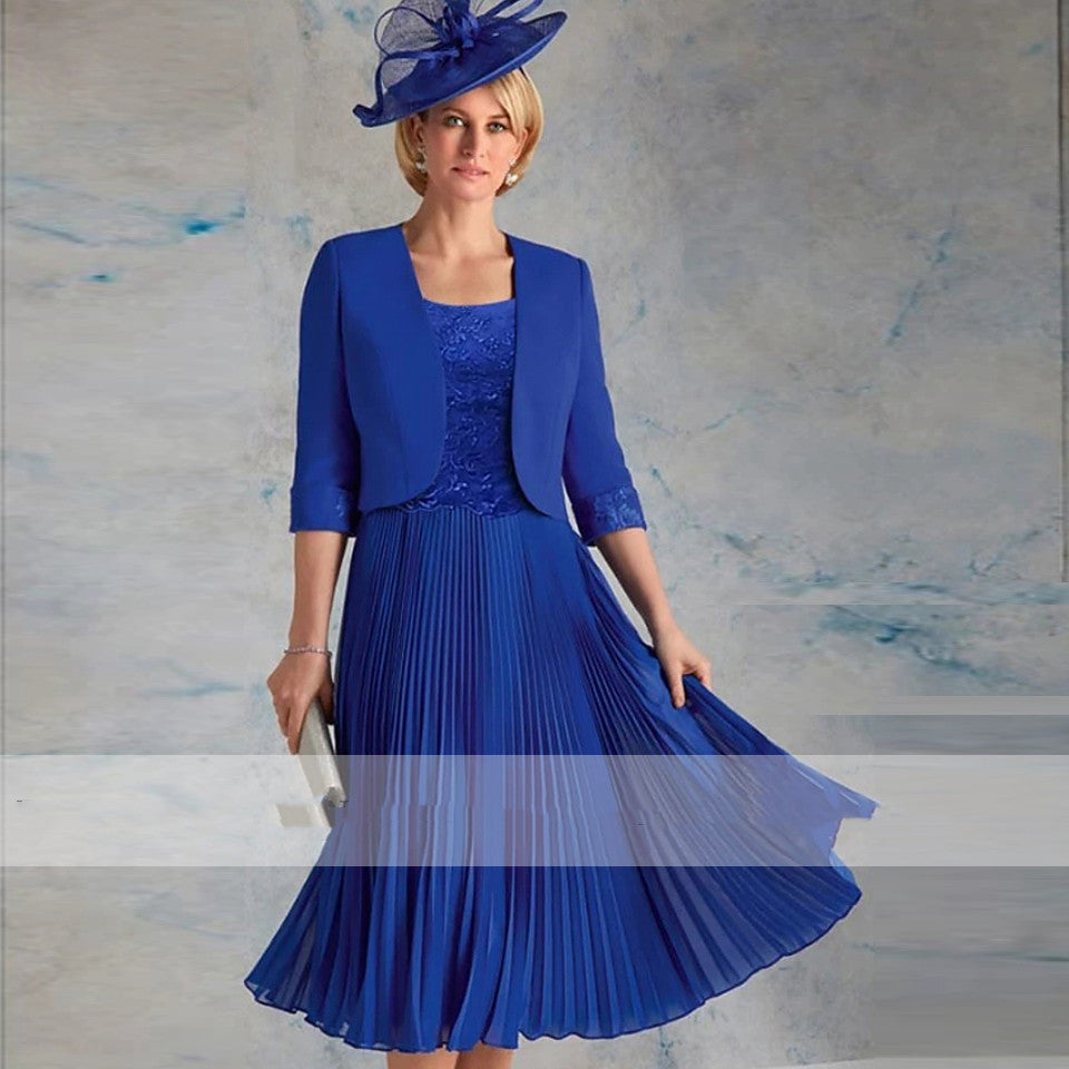 Custom Colour Size Chiffon Half Sleeves Mother Of The Bride Dresses Wedding Jackets Women Wraps Bridal Gown Formal Dress