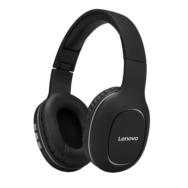 Cell Phone Earphones Lenovo HD300 Bluetooth Wireless Headphones HIFI stereo Headset Subwoofer Sports Foldable Noise Reduction with