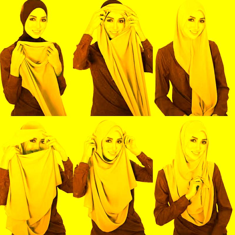Scarves Jersey Double Loop Instant Hijab Femme Musulman Headwrap Islamic Headscarf Cotton Modal Shawl 1pcs 85*180cm