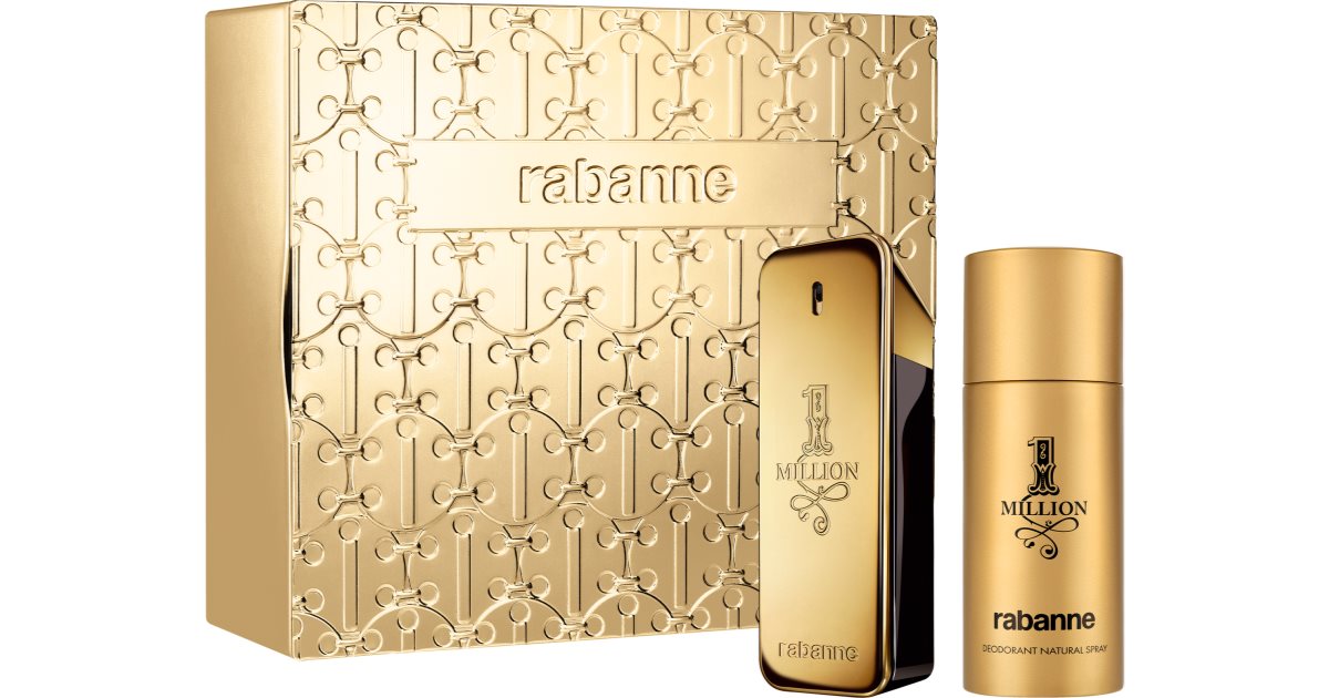 Paco rabanne 1 million eau de toilette 100ml + deodorantspray 150ml
