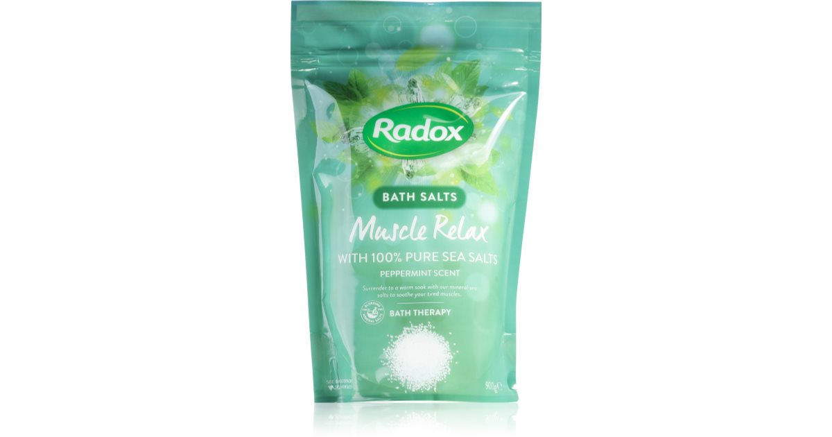 (Badsalt) Muskelavslappning (Badsalt) 900 g