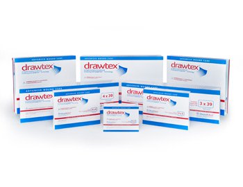 Drawtex Non-Adherent Wound Dressing, 8" x 8", 10 Each - Case