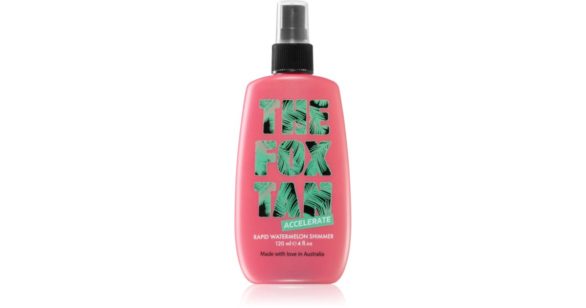 The Fox Tan Rapid Watermelon tělový sprejový urychlovač opálení 120 ml