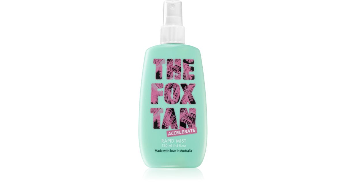 The Fox Tan Hurtig forfriskende body spray tanning accelerator 120 ml