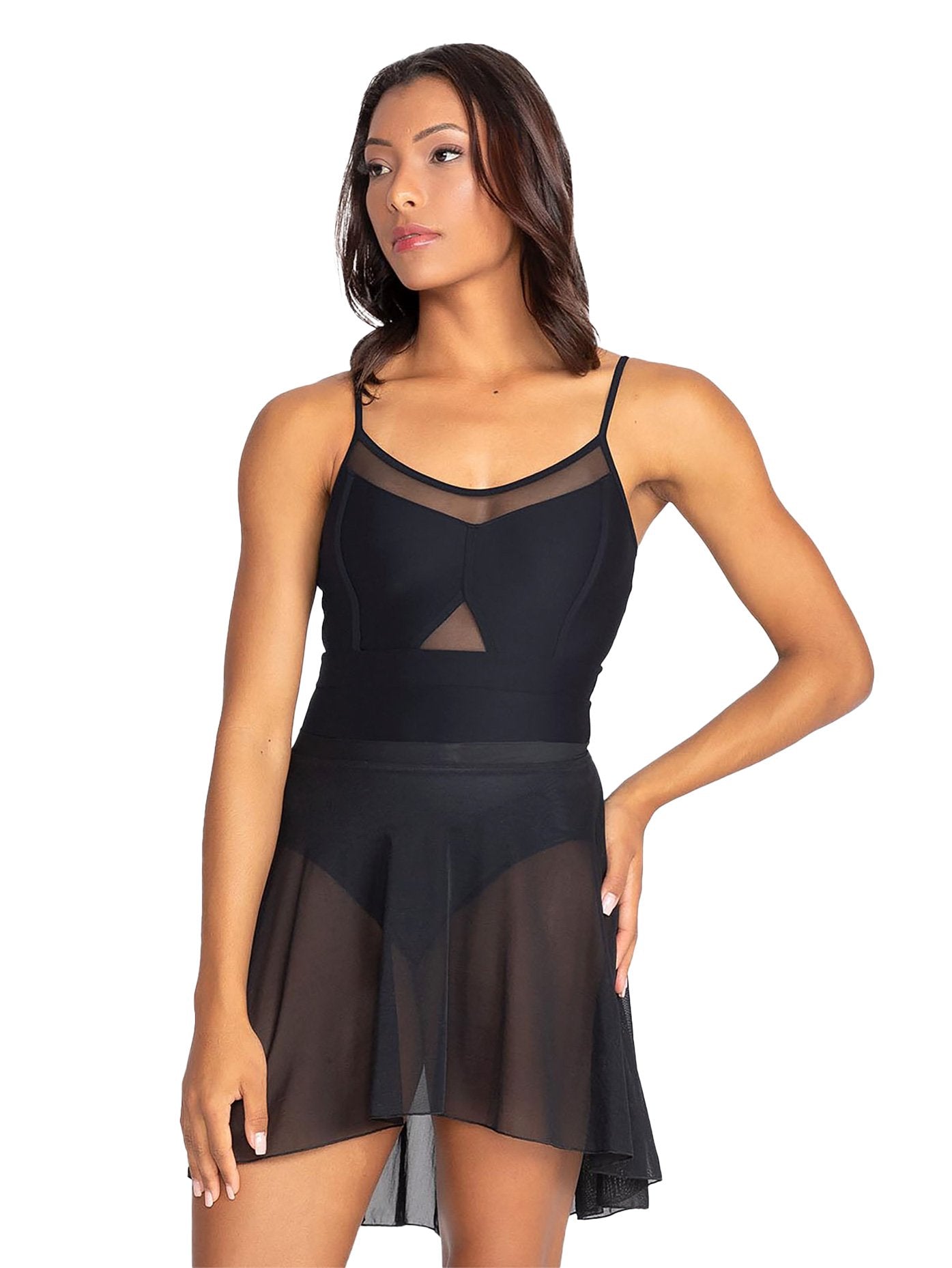 So Danca Womens "Maite" Pull-On Skirt Black M RDE2736