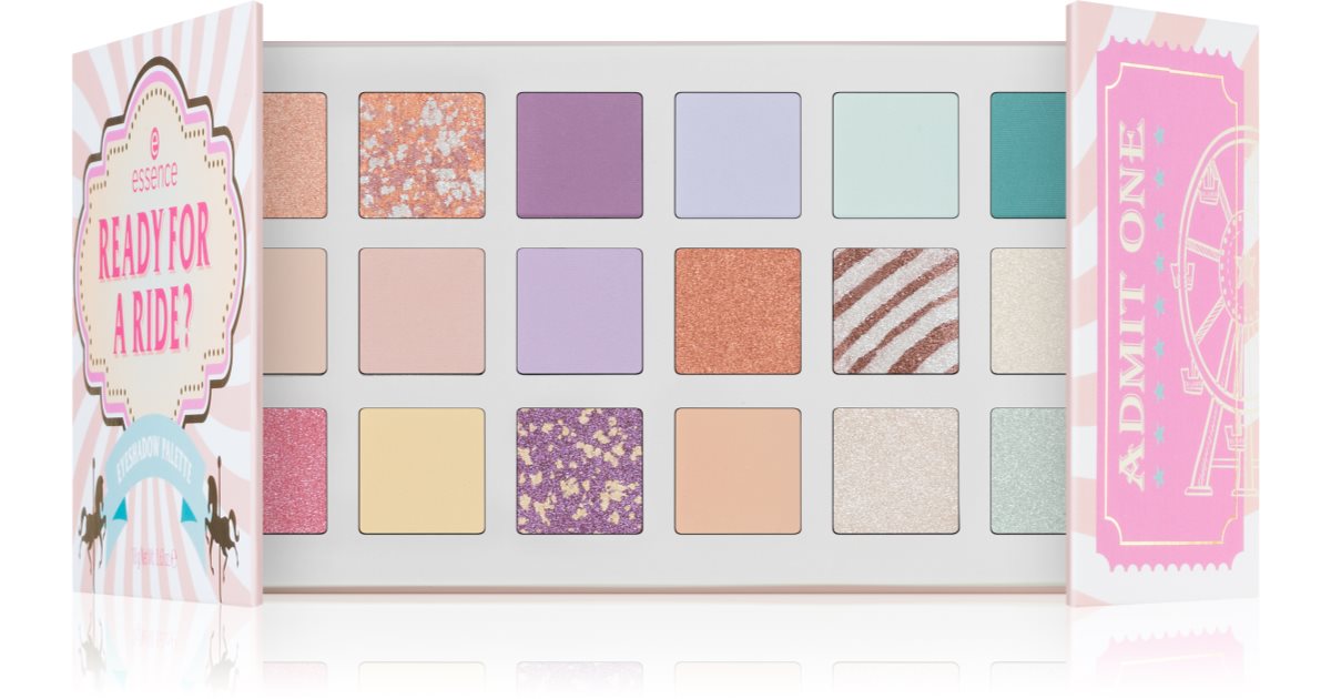 essence - Bereit für eine Fahrt? Lidschattenpalette 18g