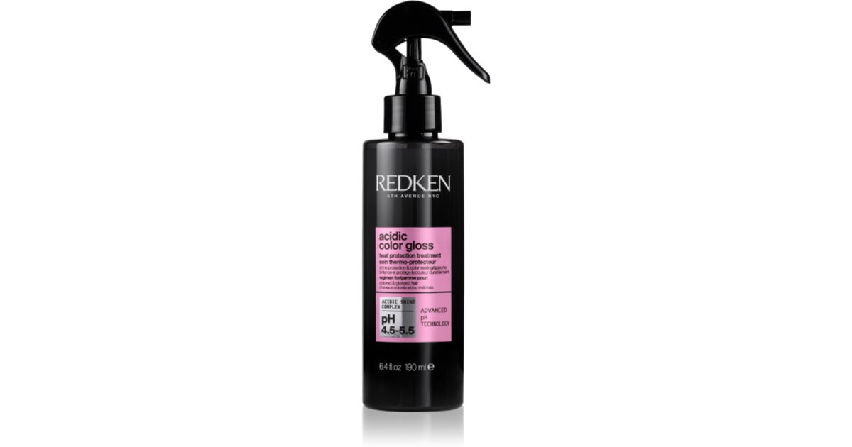 Redken Culoare acidă Gloss Protector termic fără clătire 190 ml
