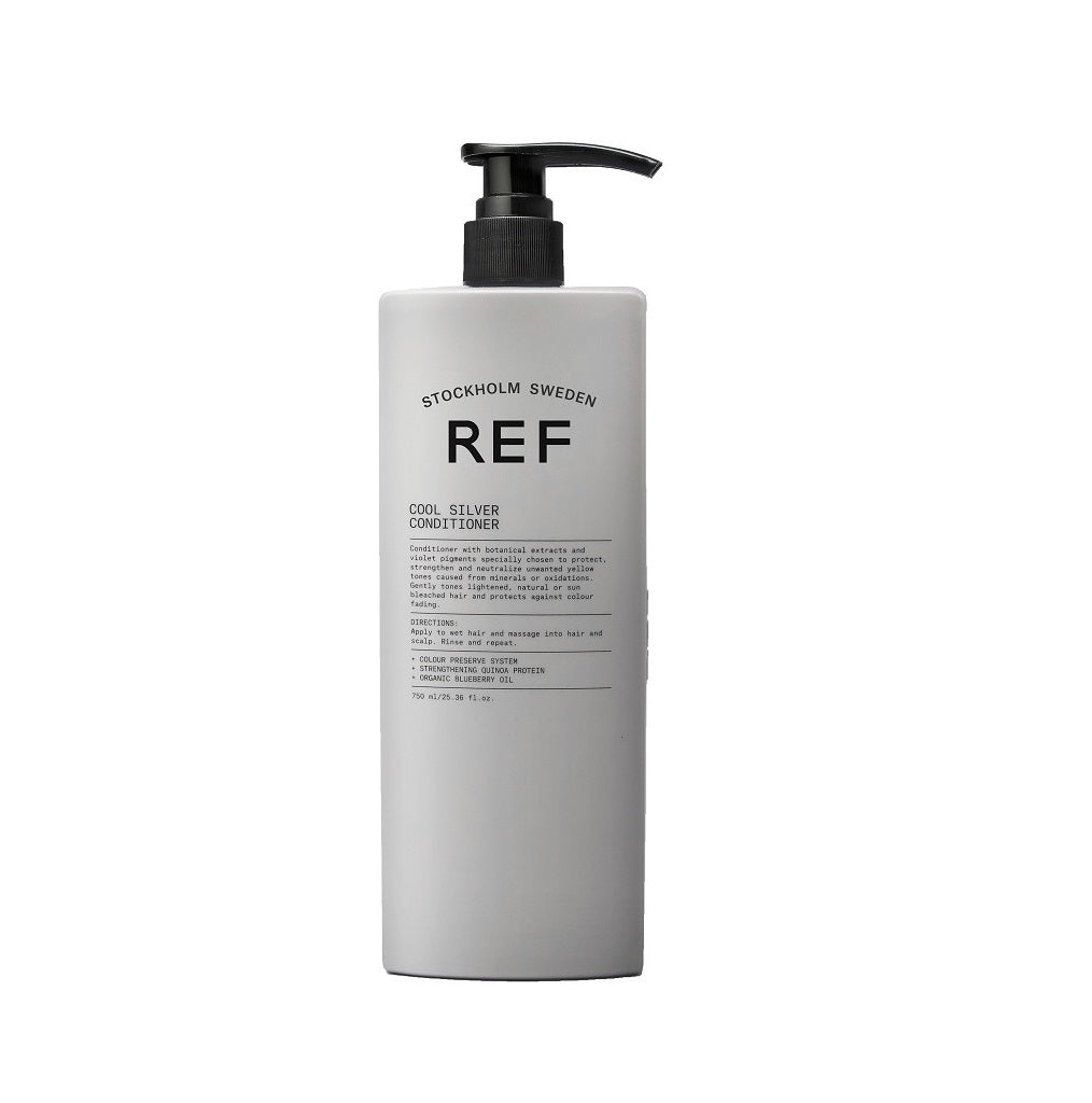 Ref Stockholm, Cool Silver, Sulphate Free, Hair Conditioner, Neutralising Warm Tones, 750 ml