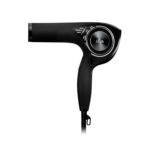 ReFa - Beautech Dryer Pro RE-AJ03A 1200W 100V - 1 pc - Black