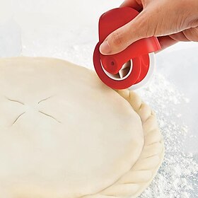 1 recourbe-tarte à pizza facile à utiliser - parfait pour décorer et cuire des croûtes de pizza et de pâtisserie